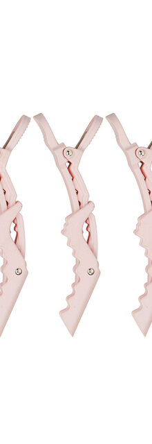 Kitsch No Slip Crocodile Clip 3pc - Blush Kitsch No Slip Crocodile Clip 3pc - Blush